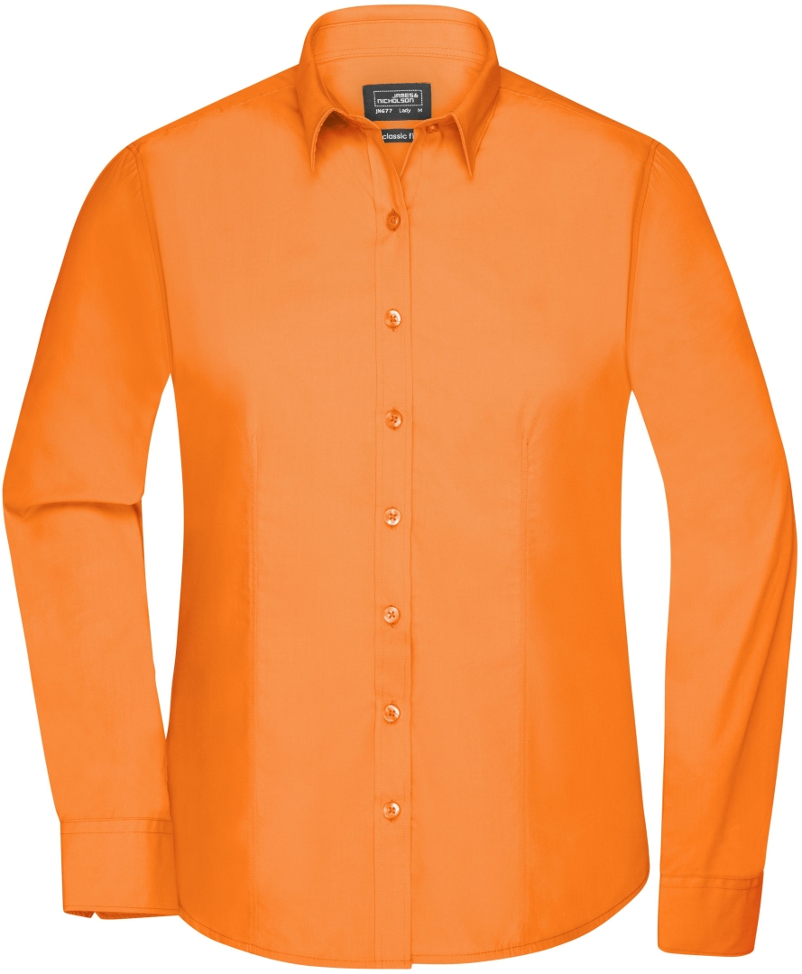 Košile Poplin dámská JN677 Orange