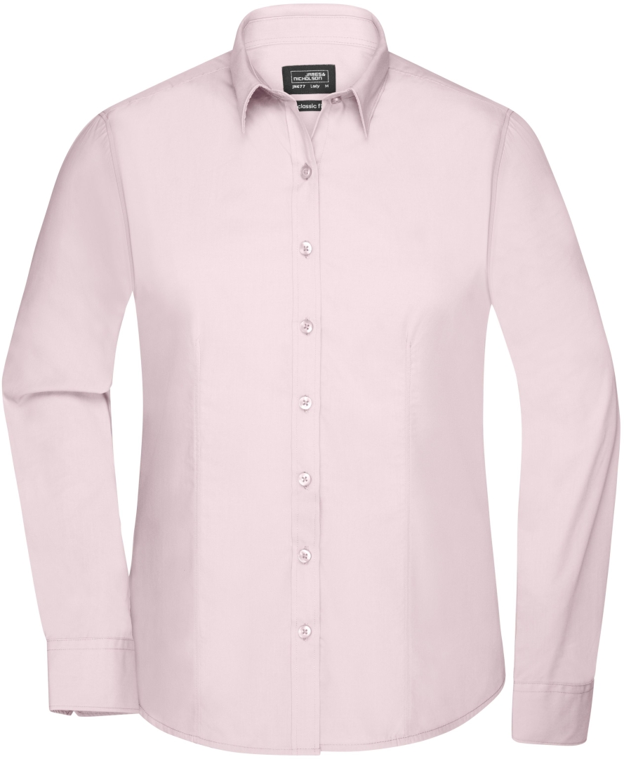 Košile Poplin dámská JN677 Light pink