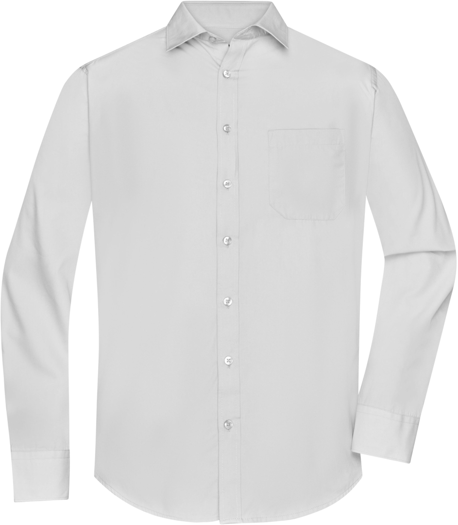 Košile Poplin pánská JN678 Light grey