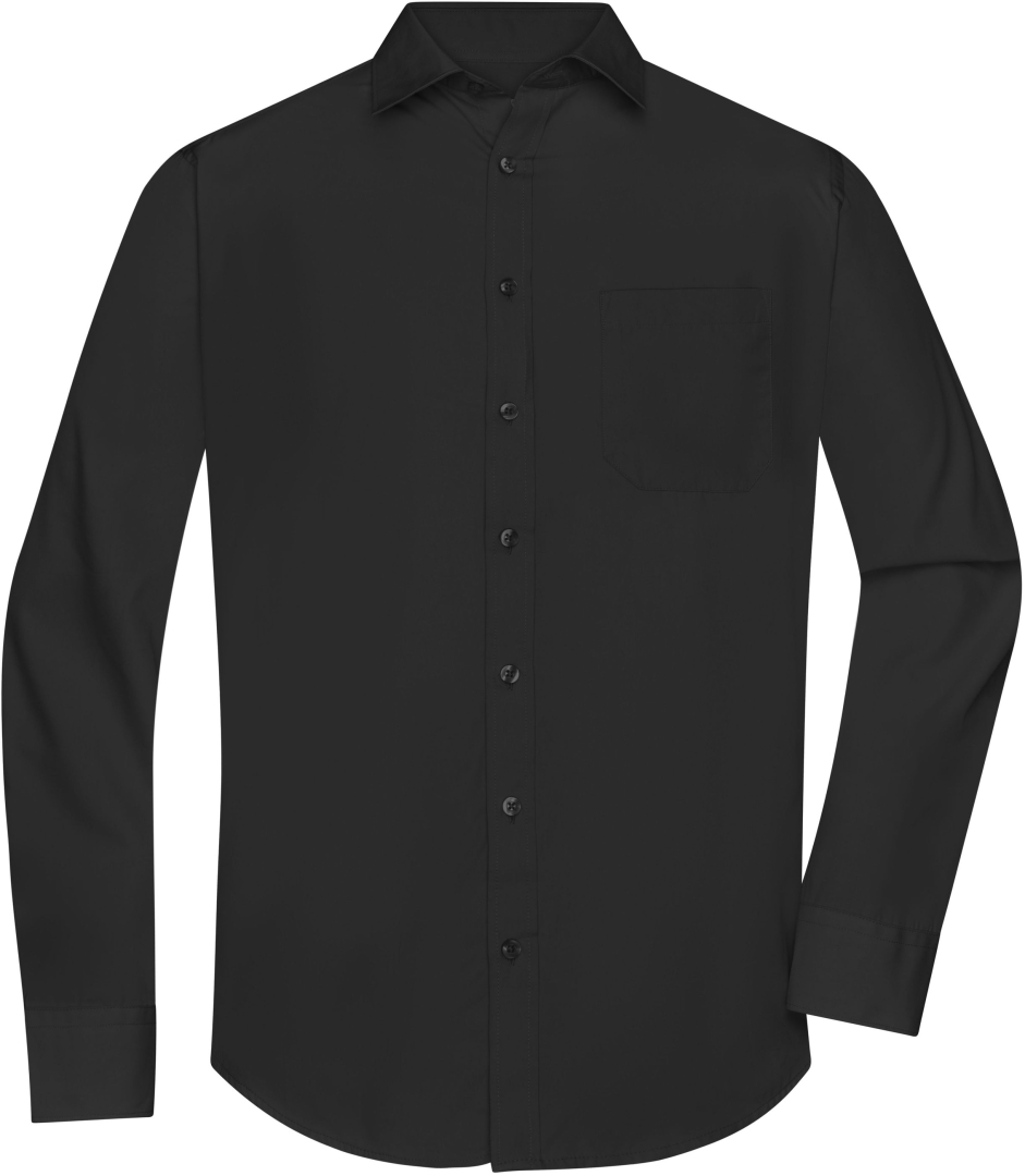 Košile Poplin pánská JN678 Black