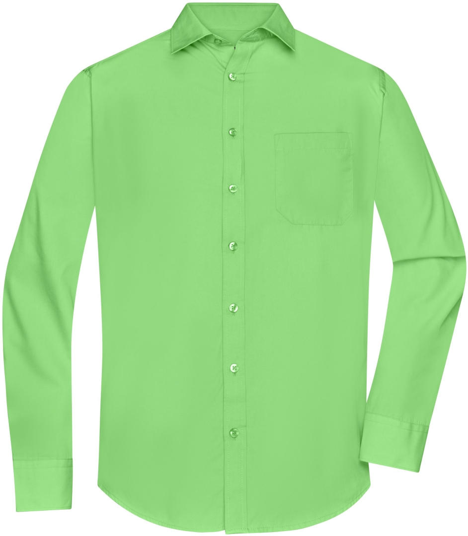 Košile Poplin pánská JN678 Lime green