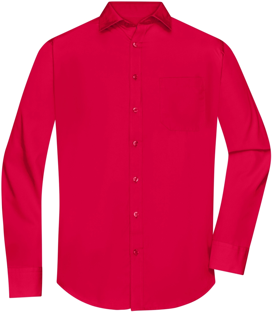 Košile Poplin pánská JN678 Red