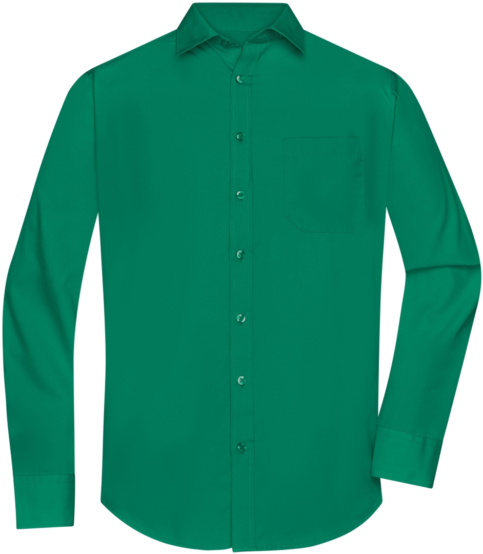 Košile Poplin pánská JN678 Irish green