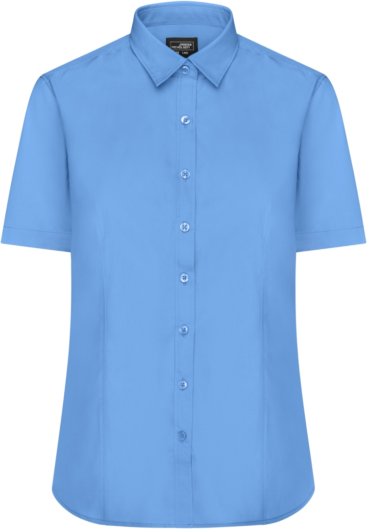 Košile Poplin dámská JN679 Aqua