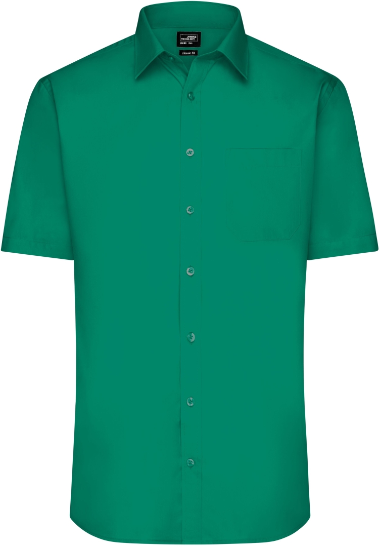 Košile Poplin pánská JN680 Irish green