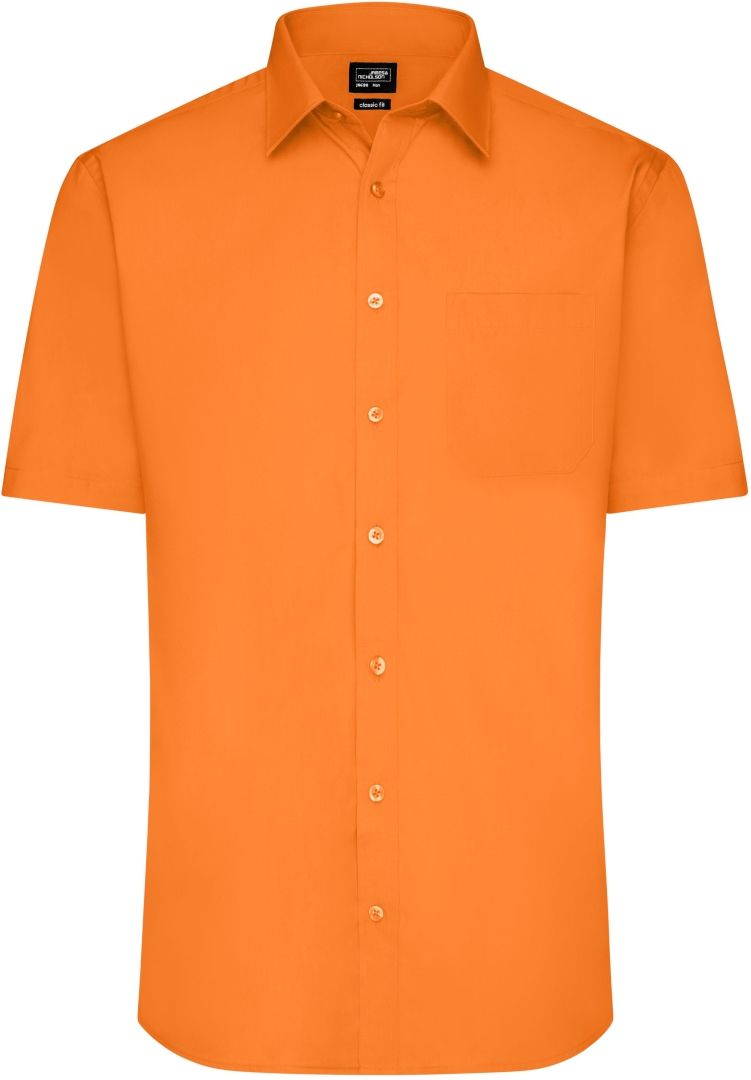 Košile Poplin pánská JN680 Orange