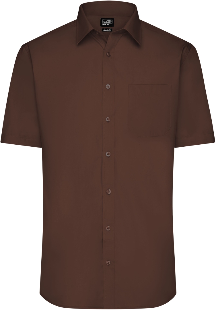 Košile Poplin pánská JN680 Brown