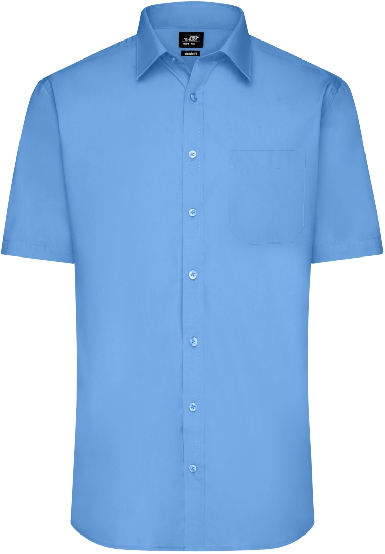 Košile Poplin pánská JN680 Aqua