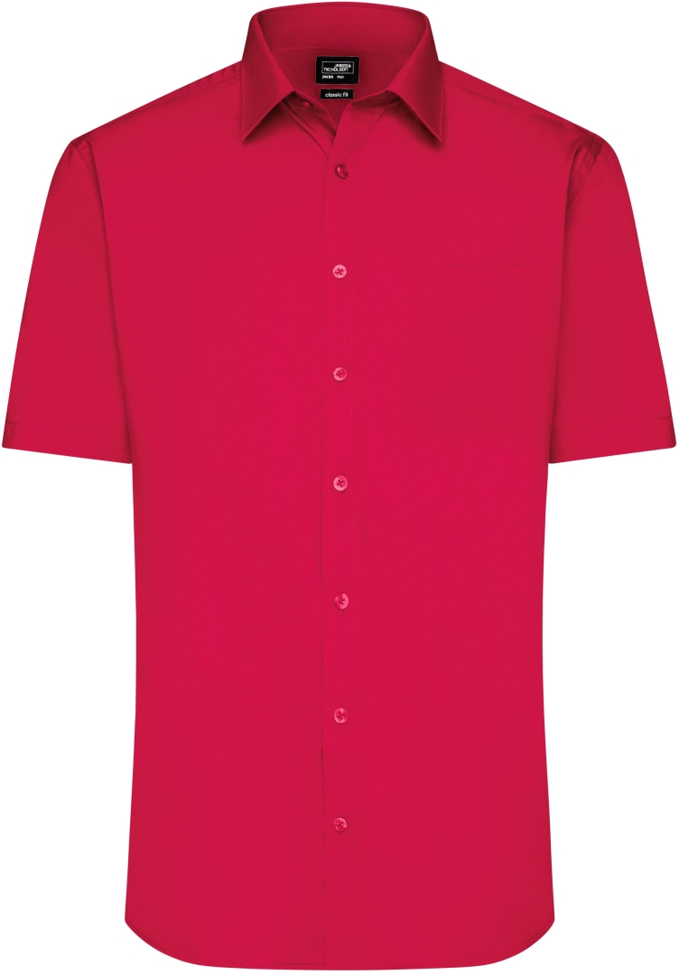 Košile Poplin pánská JN680 Red