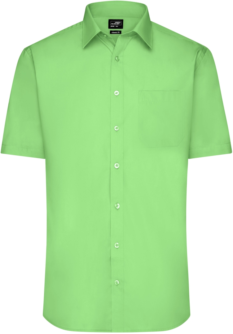 Košile Poplin pánská JN680 Lime green