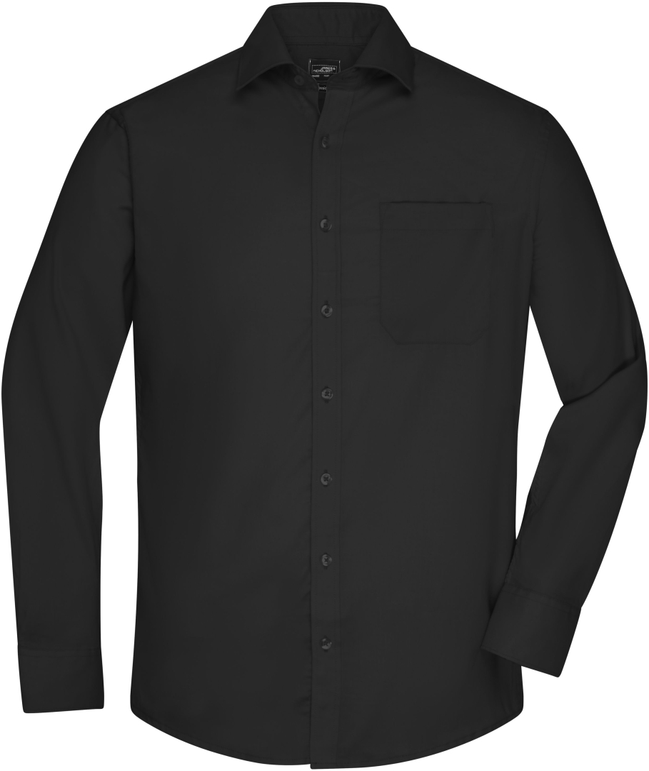 Košile Micro-Twill pánská JN682 Black