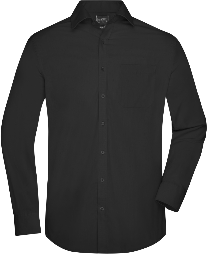 Košile Oxford pánská JN686 Black